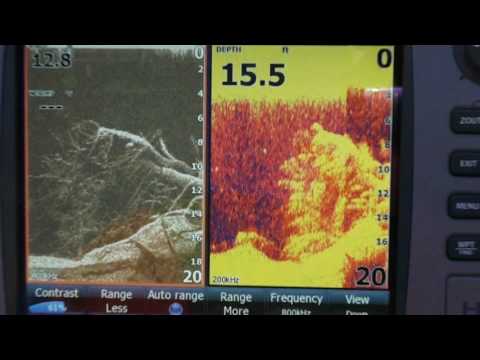 Lowrance Structure Scan. Structure Scan on the Minnesota River Lowrance Structure Scan. Structure Scan on the Minnesota River