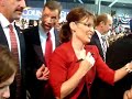 excellent video of young admirer watching on as sarah palin signs her autograph at the mccain/palin rally in lancaster, pa on sept. 9th at franklin & marshall college.
