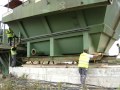 HASPE versetzt ein 60t Schöpfrad im Kieswerk Sehring 2011