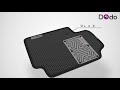 Easy Clean Double Layered Dirt Trapping Car Mat