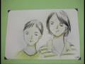 似顔絵展会場 2008.11.20 横浜トリエンナーレ2008応援企画