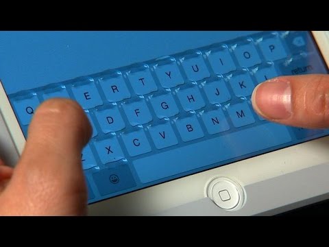 Tactus Phorm iPad case gives you a physical keyboard guide when you want it