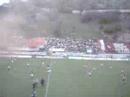Tifo dell' Isolaliri allo stadio Nazareth in Coppa Italia