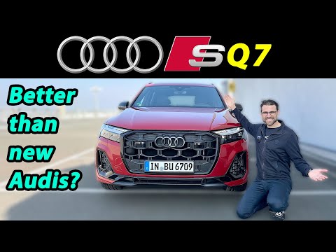 Better than all-new Audis? 2025 Audi SQ7 facelift Autobahn driving REVIEW