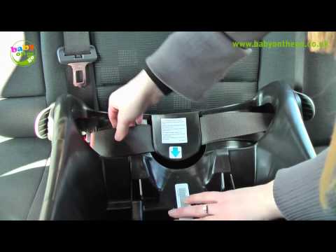 how to fit graco car seat base