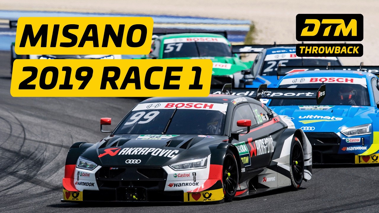 From Last to First! | Marco Wittmann's Misano Masterclass | Misano Race 1 Re-Live | DTM 2019