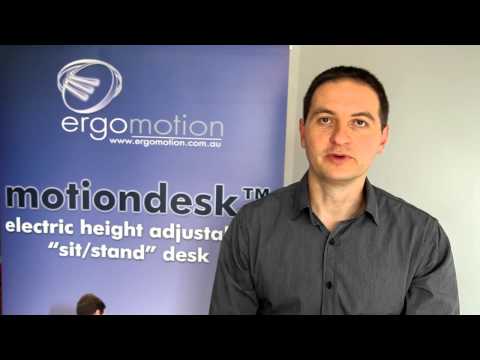 motiondesk2-DL11 (electric height adjustable sit to stand desk