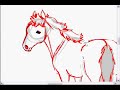 HorseIsle: Dun Foal Drawing