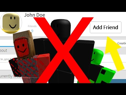 Warning Do Not Add John Doe And Friends On Roblox March 18th