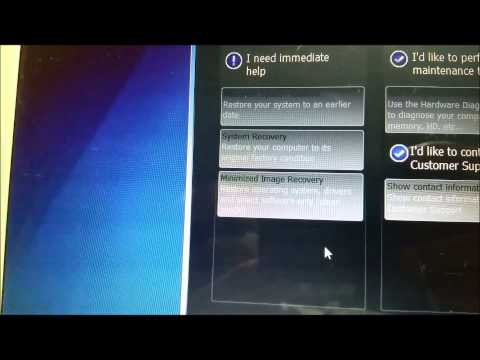 how to recover hp pavilion g