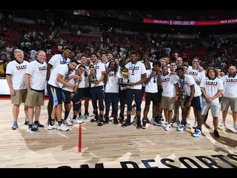 Video: Memphis Grizzlies Full MGM Resorts NBA Summer League Championship Trophy Ceremony