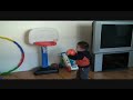 Ethan playing basketball