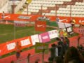 Llegada de Jes�s, del C.D. Parquesol, a Vallecas