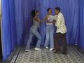 Mario dances casino with 4 women at the same time Mario dances casino with 4 women at the same time