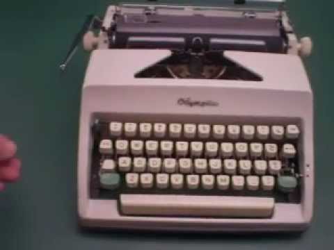 typwriter manual
