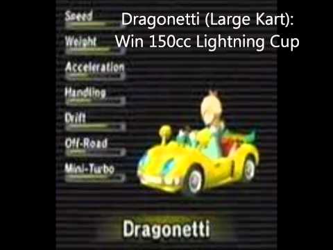 how to unlock everything for mario kart wii