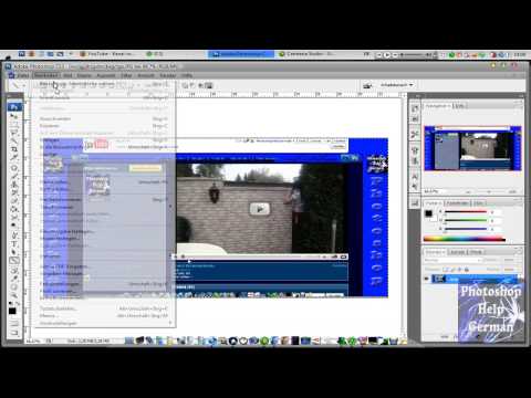 Adobe Photoshop CS3 Tutorial - YouTube-Channel-Design