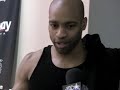**** NBA.com holds the rights to this video. **** After practice Dwight Howard sits down and starts shooting basketballs from the other side of the court. Vince Carter joins in and beats him. If it's fake, it's on NBA.com =)