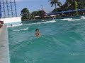 annie at splash island