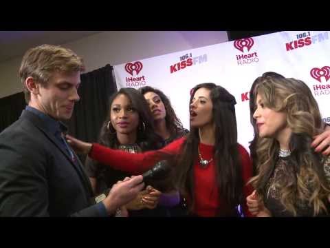fifth - Charlie Berens red carpet interview with Fifth Harmony at Jingle Ball 2013.