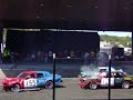 Crash at demolishion derby