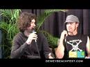 jealousy curve interviewed by matt pinfield at dewey beach music conference