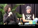 jealousy curve interviewed by matt pinfield at dewey beach music conference