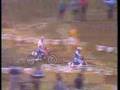 Old A1 Supercross Anaheim David Baley Ricky Johnson Battle