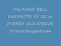  PACKARD BELL EASYNOTE XS 20 Everex CloudBook!