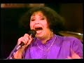 tata vega early on new years day 1986 (12:33 am) singing with andrae crouch and group a song that she should have recorded for him!  a beautiful rendition.