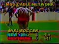 NY Arrows x Baltimore Blast - MISL 1984 NY Arrows x Baltimore Blast - MISL 1984