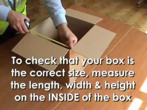 how to measure ebay box