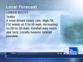 Tropical Storm Hanna Local Forecast: Clip 4