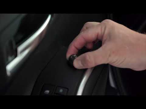 toyota highlander how to set and adjust the side mirrors