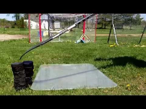 1$ hockey shooting pad + shots
