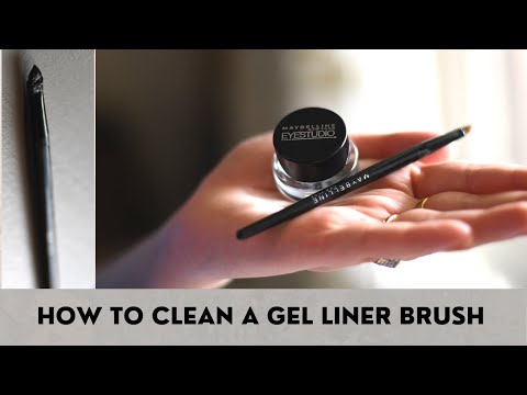 video-linktoworks-How to clean a gel eyeliner brush | Gel eye liner...