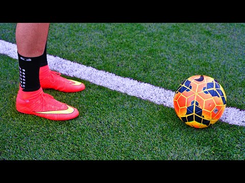 how to control football while running