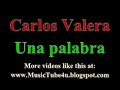 Carlos valera - una palabra (man on fire soudtrack)