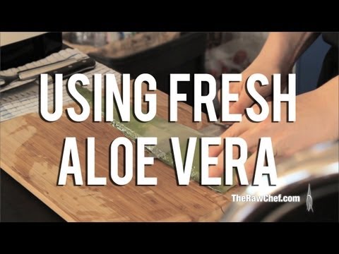 how to use fresh aloe vera for eczema