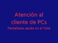 Atenci�n al cliente de PCs: Pantallazos azules en el Vista