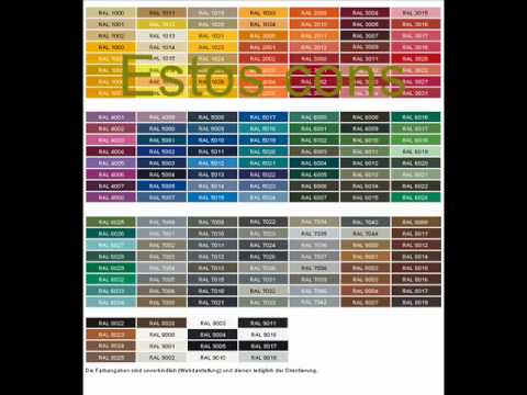 Carta Colores Comex