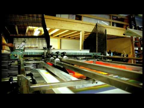 Arrowman screen print "the making of.."