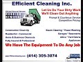 efficientlogos bio waste cleanup/ rubbish removal / power washing/ basement cleanup
