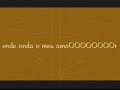 onde anda o meu amor - jorge ben