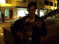 Lone mariachi on the streets of Tequila, Mexico