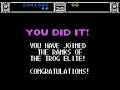 this is what happens when the game trog (nes) has been completed.