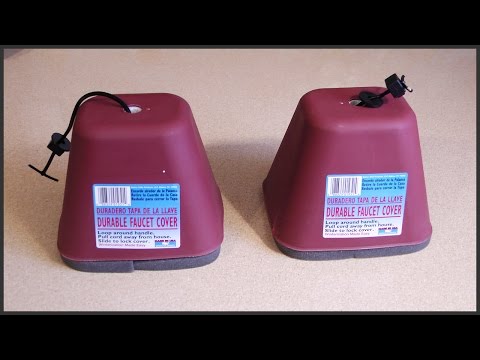 how to insulate outdoor water spigots