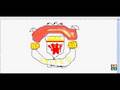 Manchester United Crest made on Facebook Graffiti Manchester United Crest made on Facebook Graffiti