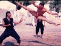 Eve Quiles entrenando con Van Damme