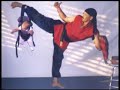 Eve Quiles entrenando con Van Damme